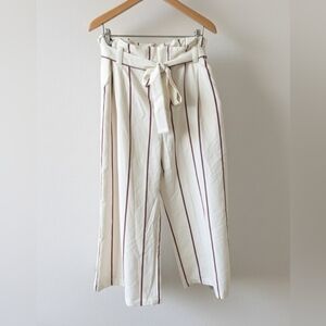 Striped Cream Pants XXL A New Day